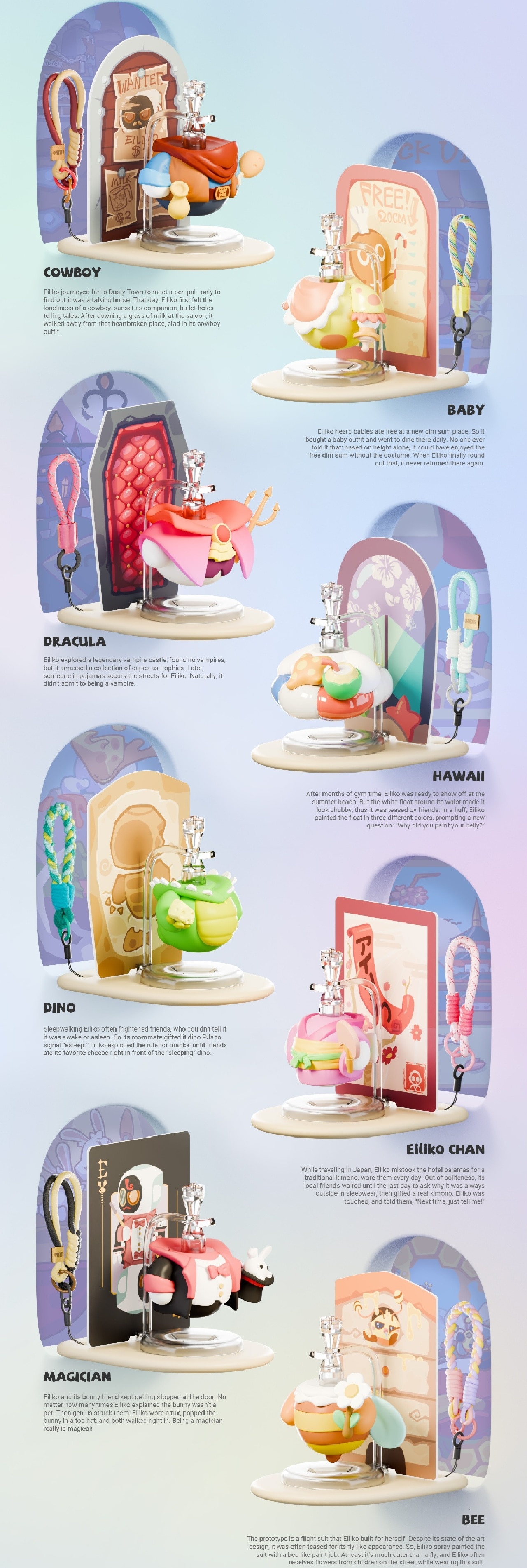 Energize Lab Eiliko 主題身體組件盲盒(不含頭部)